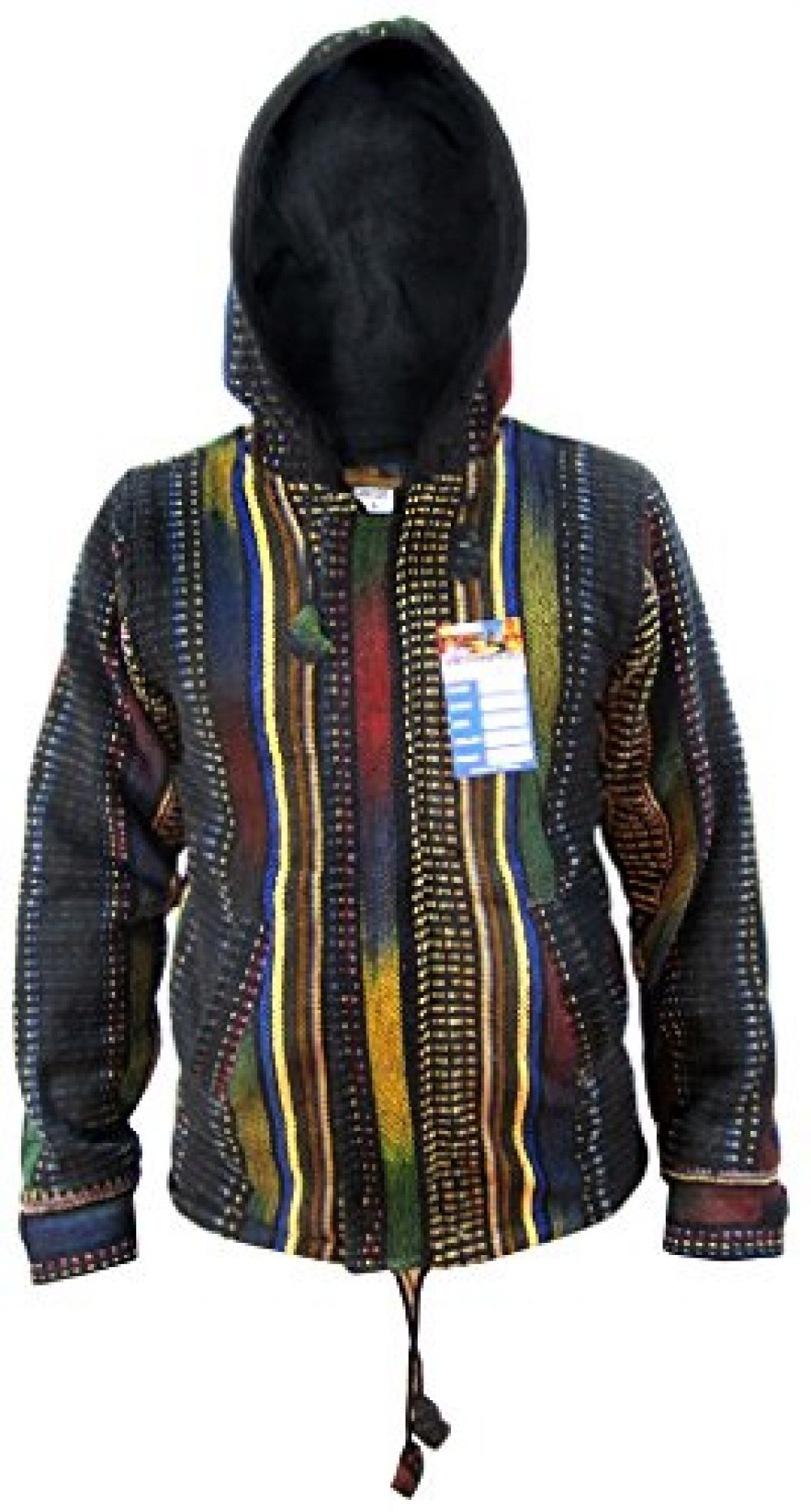 Little Kathmandu Gheri Cotton Fleece Lined Funky Hippie Jacket