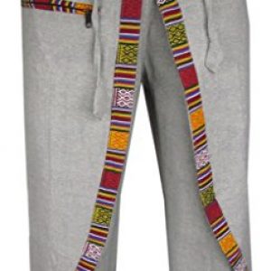 Little Kathmandu Cotton Hemp Wrap Casual Karate Yoga Hippie Boho Pants Trousers