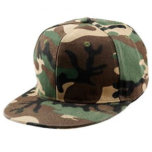 Samtree Unisex Snapback Hats,Adjustable Hip Hop Flat Brim Baseball Cap