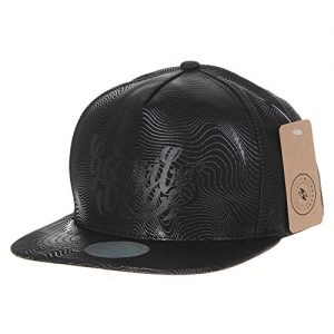 WITHMOONS Snapback Hat Optical Illusion Metallic Print Cap AL2453